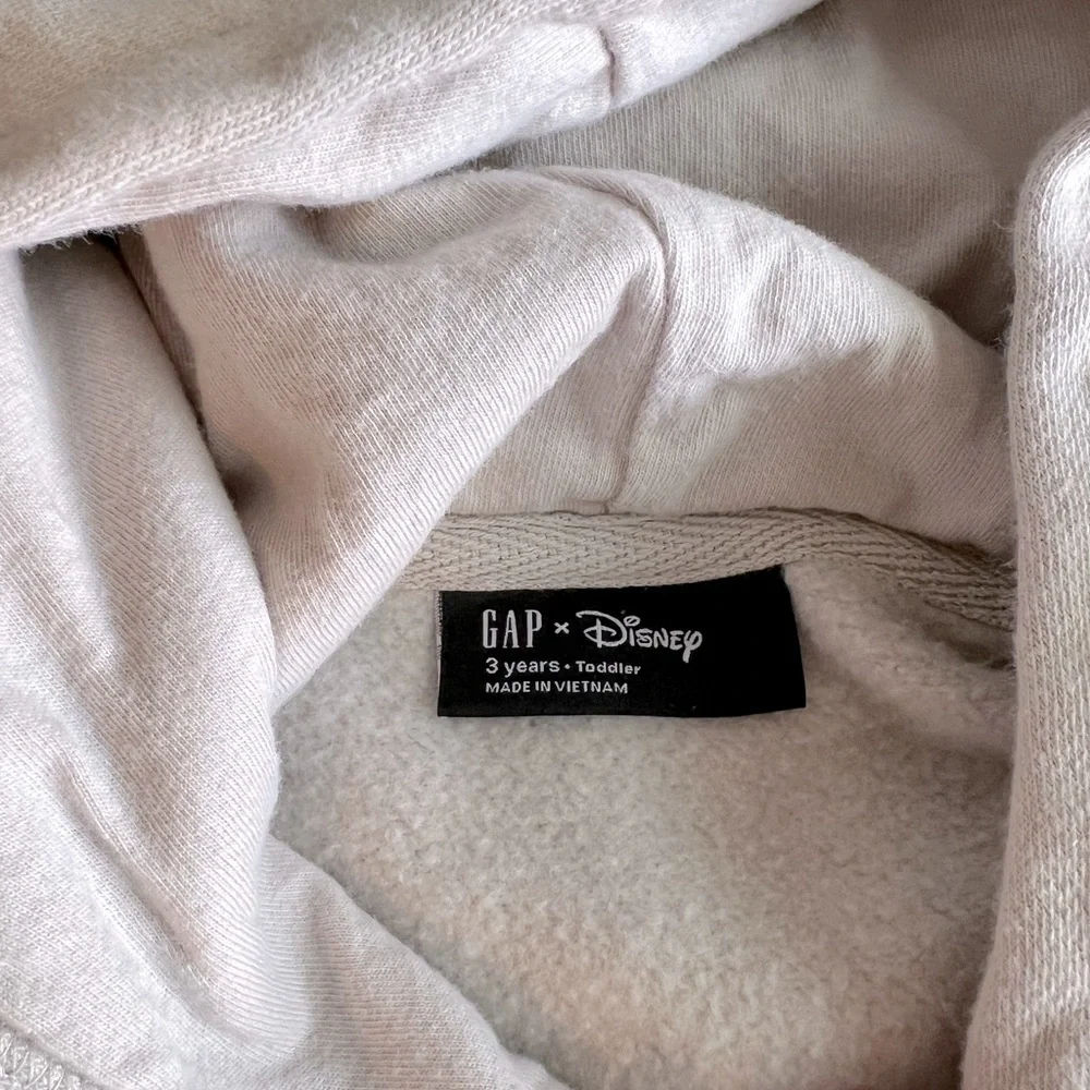 Disney x GAP Minnie Mouse Hooded Sweatshirt 3T - Picture 5 of 7